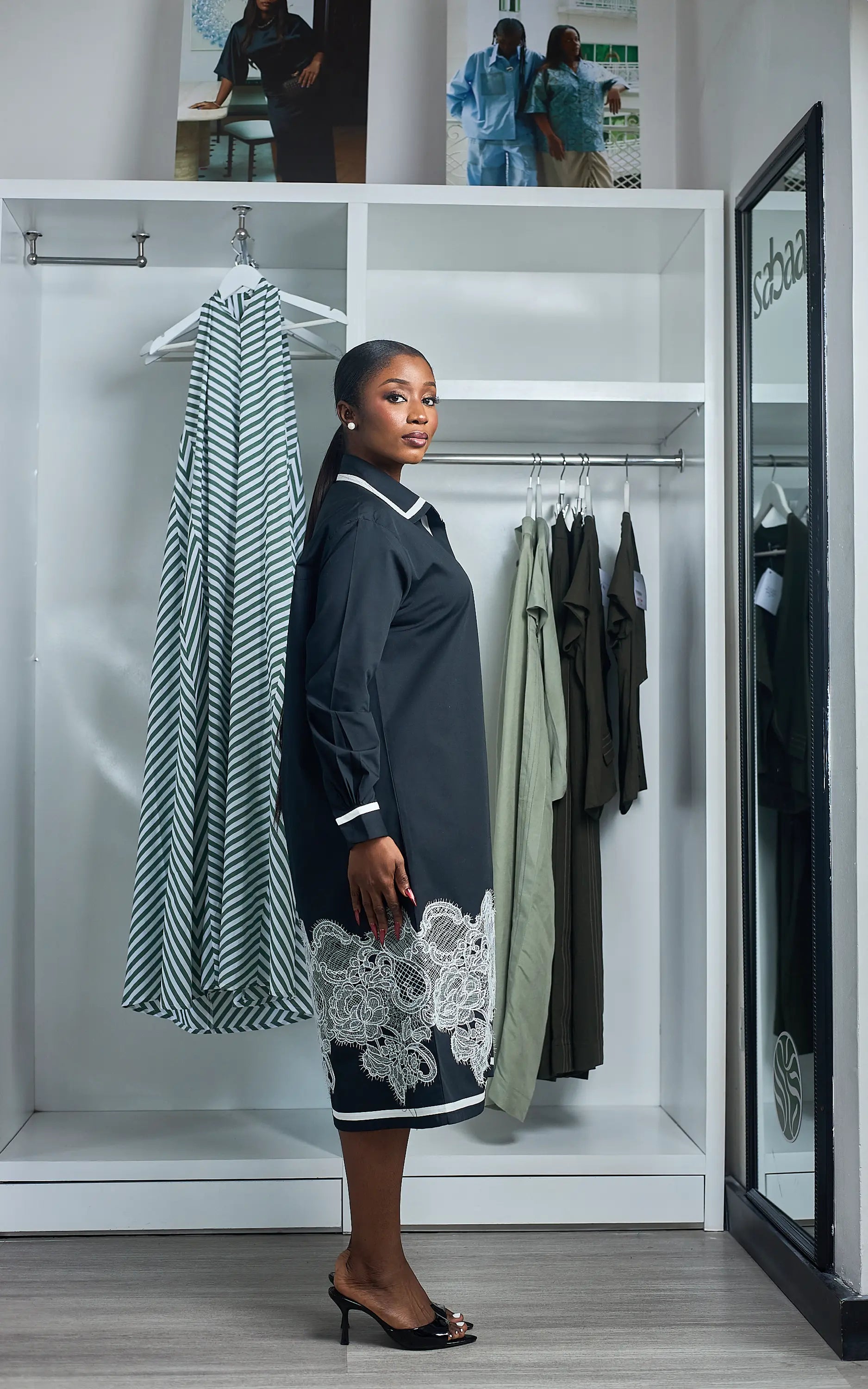 UCHE SHIRT DRESS