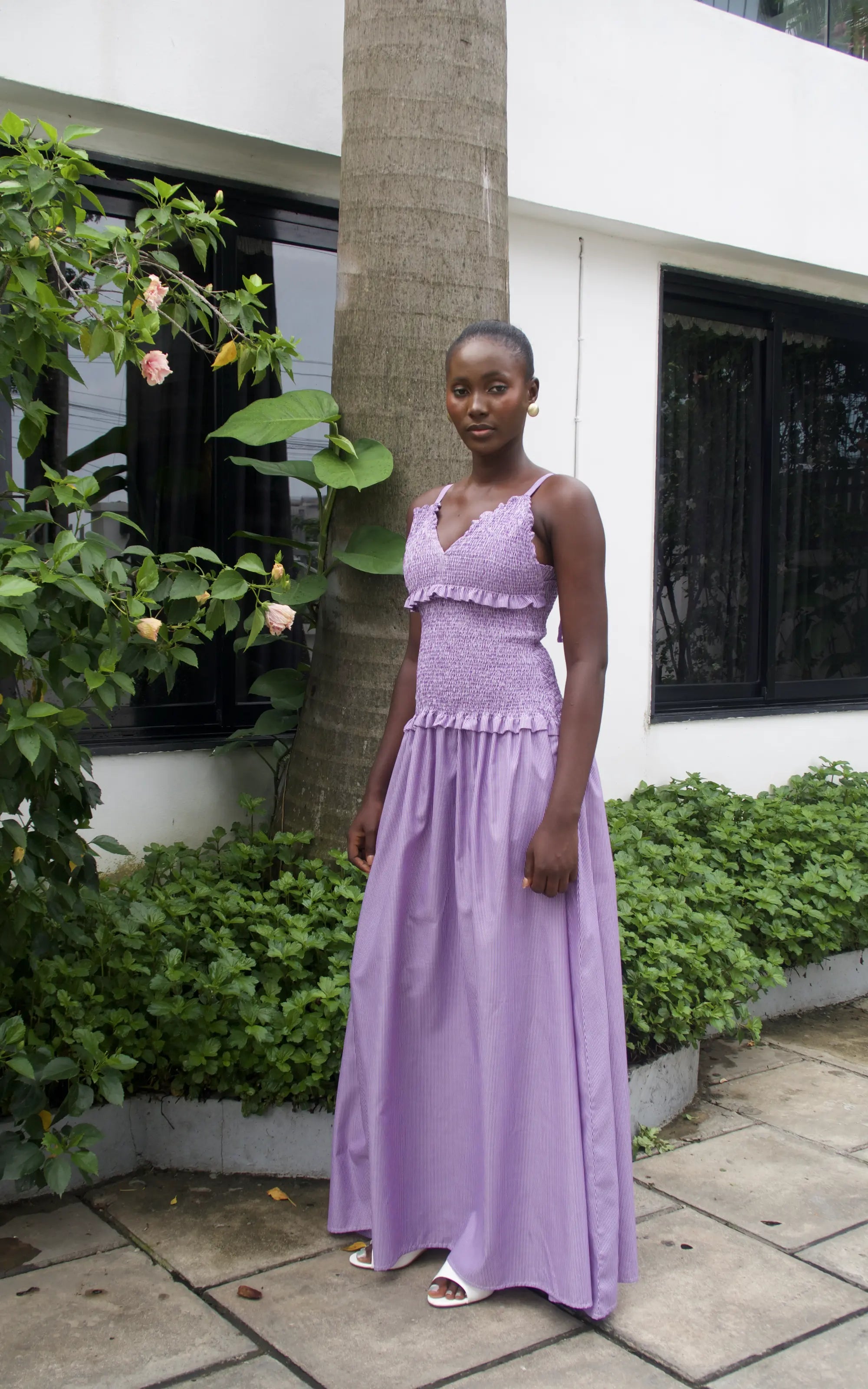 VERANDA RUCHED DRESS